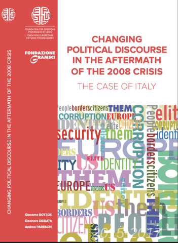 Copertina di Changing politi cal Dis course in the aftermath of the 2008 crisis